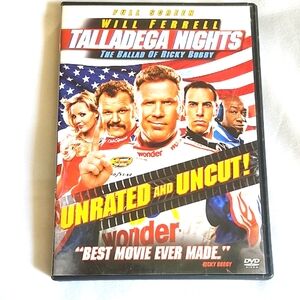 3/$10 Talladega Nights DVD - Unrated and Uncut Edition